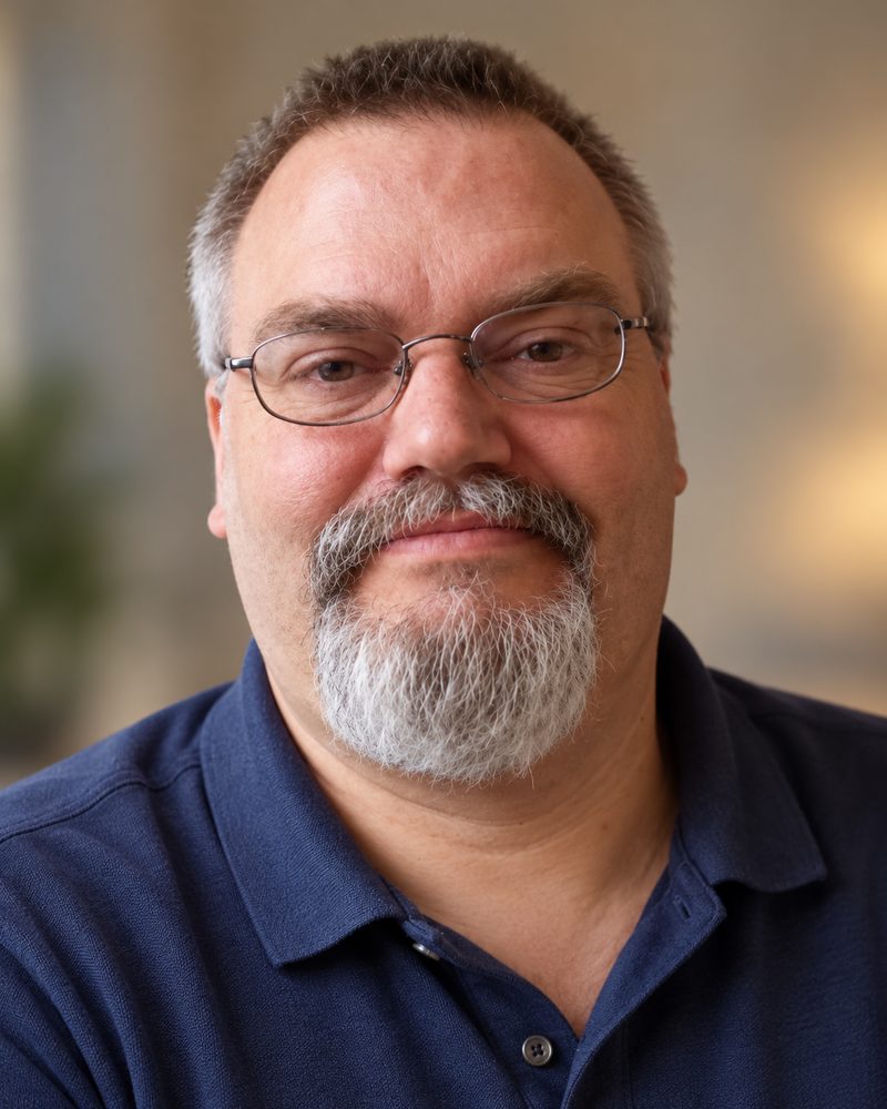 Portræt af Lars Peder Mathiasen